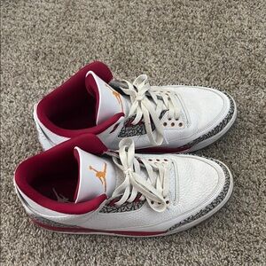 Air Jordan 3s “Cardinal Red”